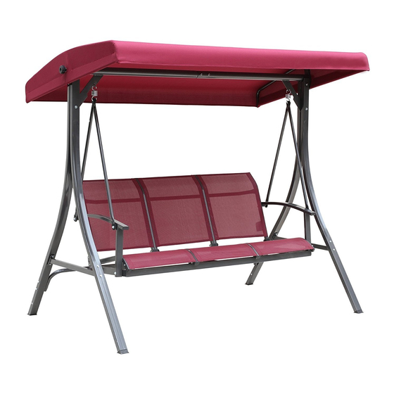 Kozyard Brenda Swing Chair Assembly Manual