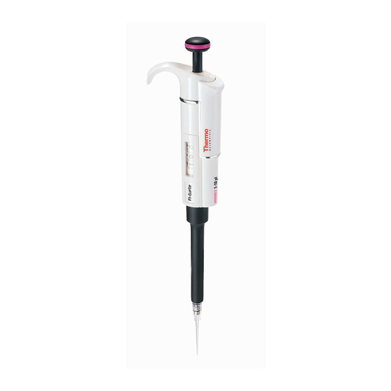Thermo Scientific F1-ClipTip 4641170 Instructions For Use Manual