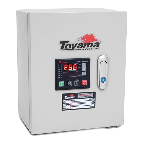 Toyama ATS Owner's Manual