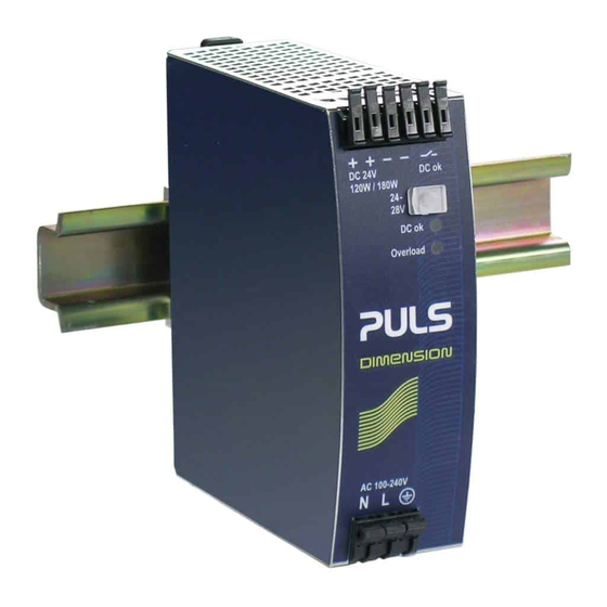 Puls DIMENSION QS5.241-60 Instruction Manual