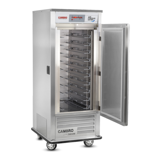 Cambro AIR CURTAIN ULTRA Owner's Manual