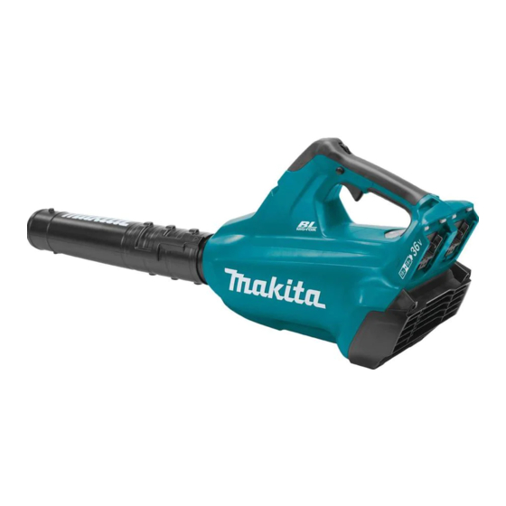 Makita DUB362Z Manuals