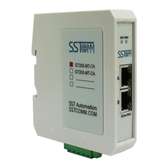 SST Automation GT200-MT-DN User Manual