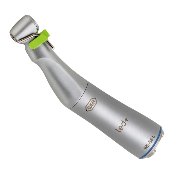 W&H SURGICAL WS-75 L Instructions For Use Manual