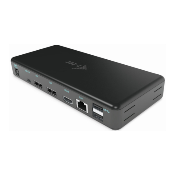i-tec C31TRIPLEDOCKPDIT User Manual