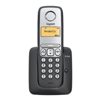Gigaset A230 Manual