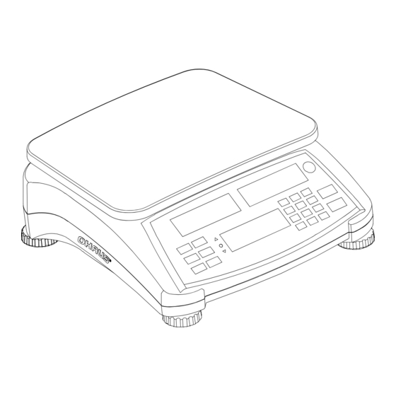 OHAUS RC31P1502-M Instruction Manual