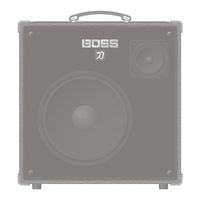 Boss KATANA-500 BASS HEAD Owner's Manual