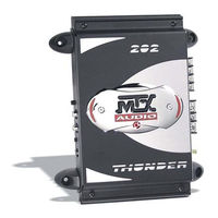 MTX Thunder 282 Owner's Manual