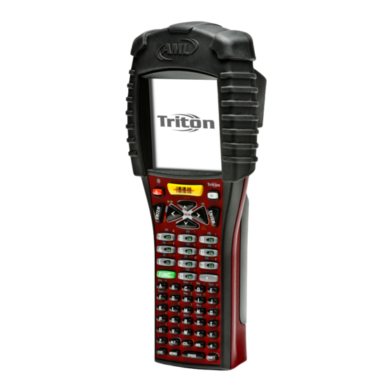 User Manuals: AML Triton Wireless Handheld Terminal