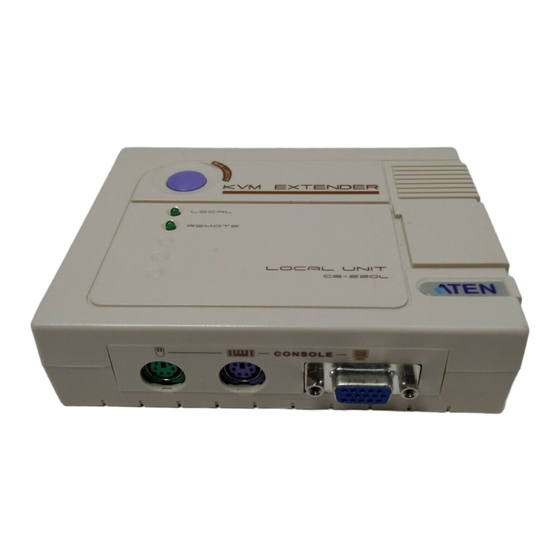 ATEN CE-220L User Manual