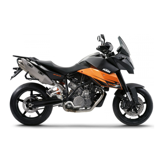 KTM 990 Supermoto R Owner's Manual
