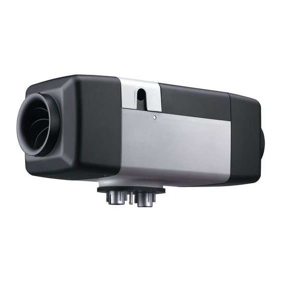 Webasto air top evo 3900 Installation & Operating Instructions Manual
