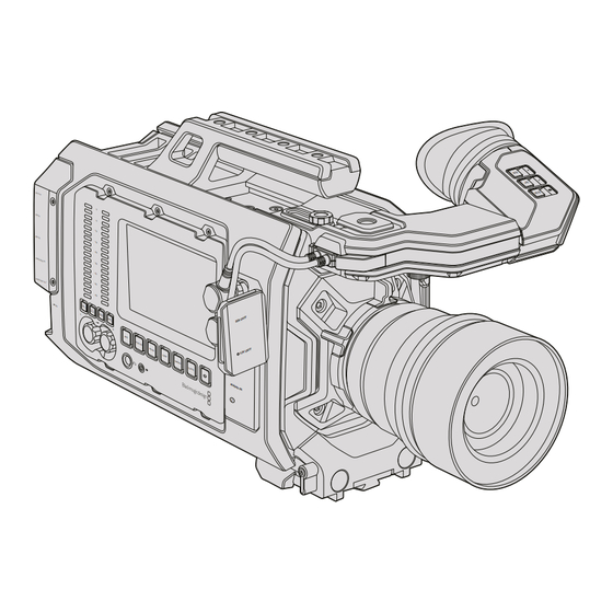 Blackmagicdesign URSA Installation And Operation Manual