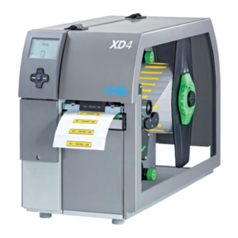 CAB XD4M/300 Service Manual