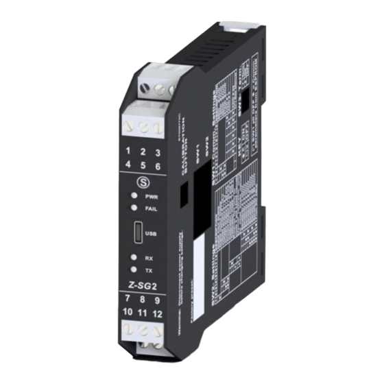 Seneca Z-SG2 User Manual