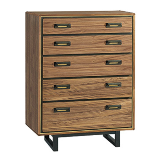 Whittier Wood Furniture Bryce 1162RLN Assembly Instructions Manual