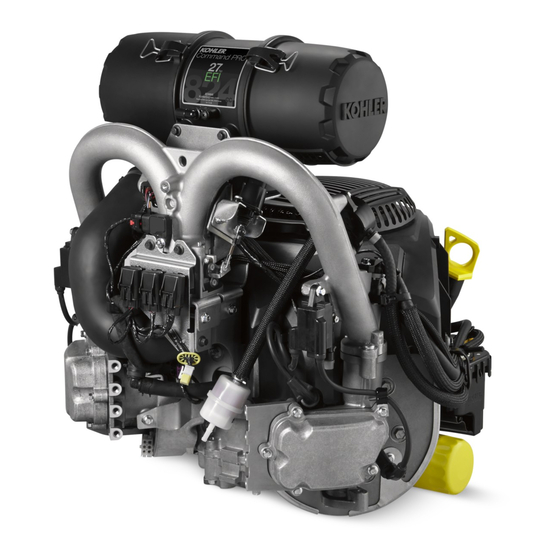 Kohler Command PRO EFI ECV850 Owner's Manual