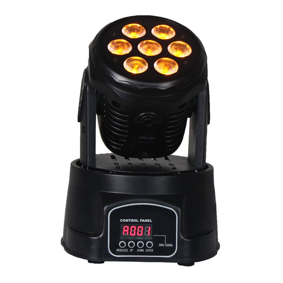 MJ LED LIGHTNING MJ-1005-4IN1 User Manual