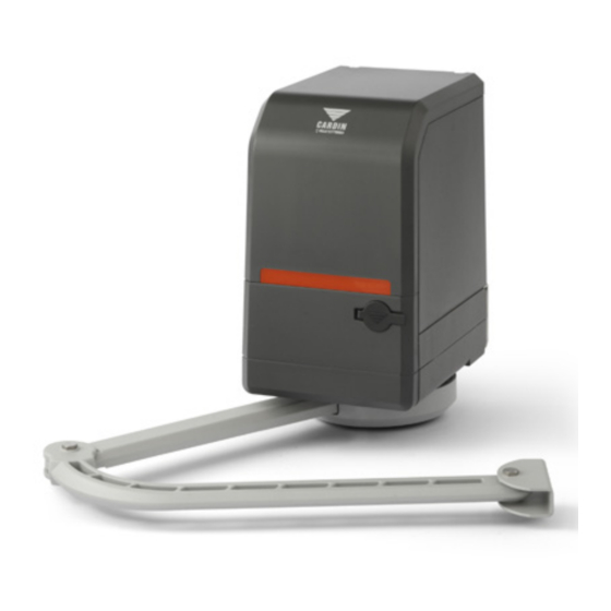 Cardin BLTOW24 Series Instruction Manual