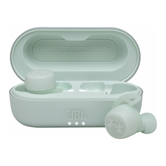 Harman JBL Under Armour STREAK Quick Start Manual