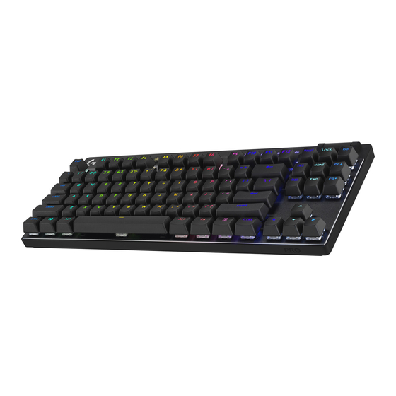 Logitech G PRO X TKL Setup Manual