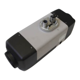 Webasto Air Top Evo 3900 Operating Instructions Manual