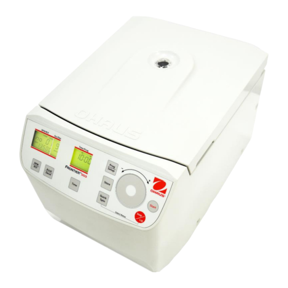 OHAUS Frontier FC5513 Instruction Manual