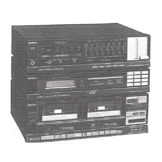 Sony LBT-V50W Operating Instructions Manual