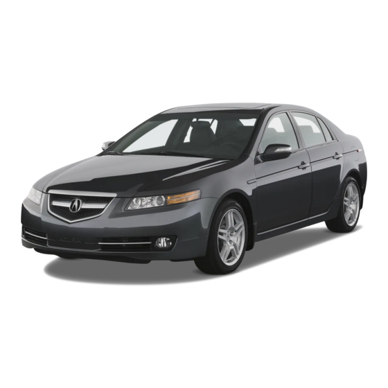 Acura 2008 TL Navigation System Navigation Manual