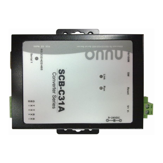 NUUO SCB-C31A User Manual
