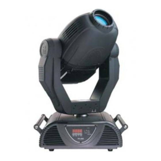 PR Lighting PR-2900 User Manual