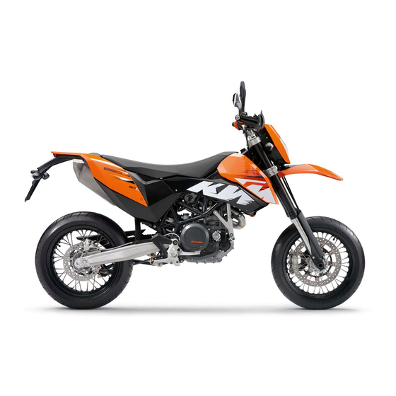 KTM 690 SMC 2008 Setup Instructions