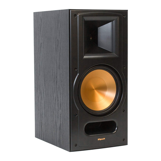 Klipsch Reference Series RB-81 Manuals