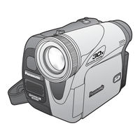 Panasonic Digital Palmcorder PV-GS31 Operating Instructions Manual