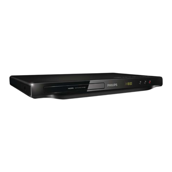 Philips DVP3880 User Manual