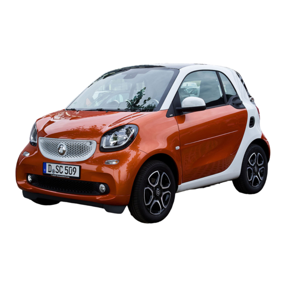 SMART fortwo coupé Owner's Manual