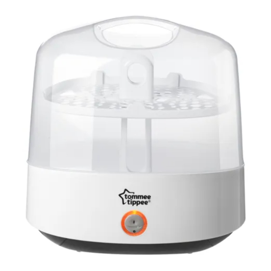 Tommee Tippee CLOSER TO NATURE electric steam sterilizer Manual