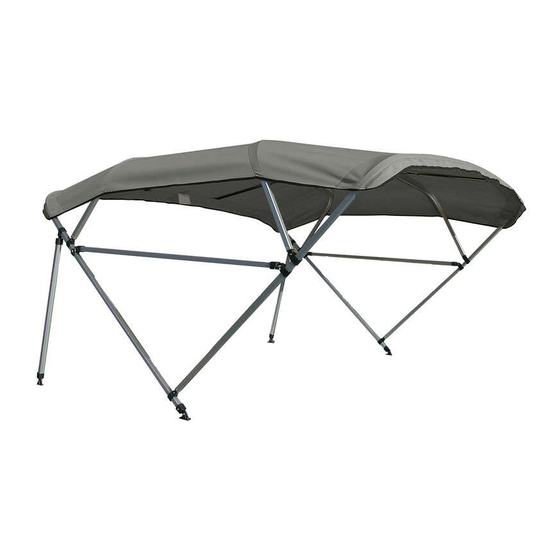 CoverCraft Carver Free Standing Pontoon Bimini Top Instructions