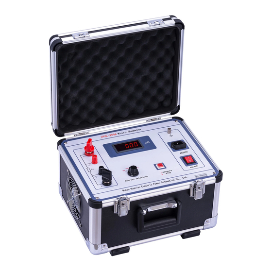 HVTest HTHL-200A Manual
