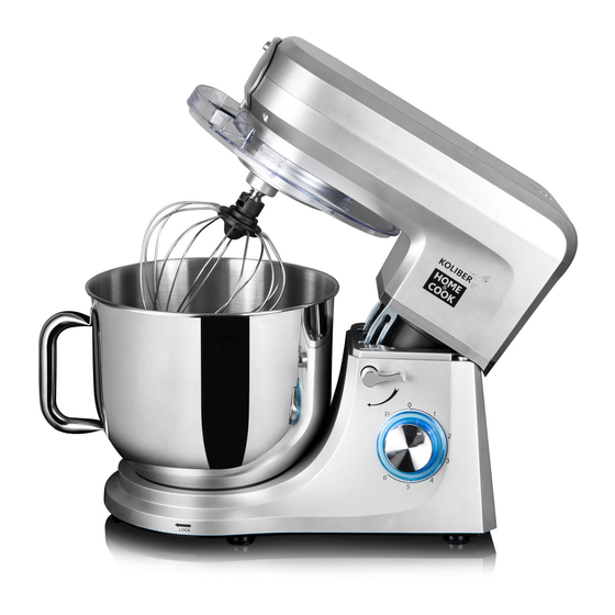 Koliber HOME&COOK Premium ROBOMAX X-2500-W Instruction Manual & Warranty