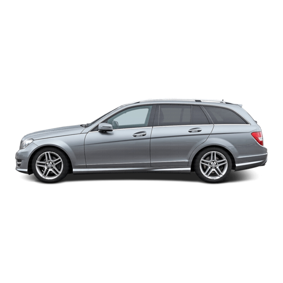 Mercedes-Benz C-Class 2007 Owner's Manual