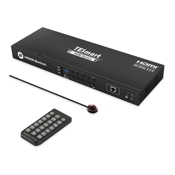 TESmart HSW0801A10 Quick Start Manual