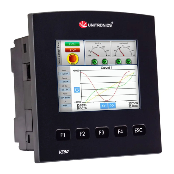 Unitronics Vision V130-T2 User Manual