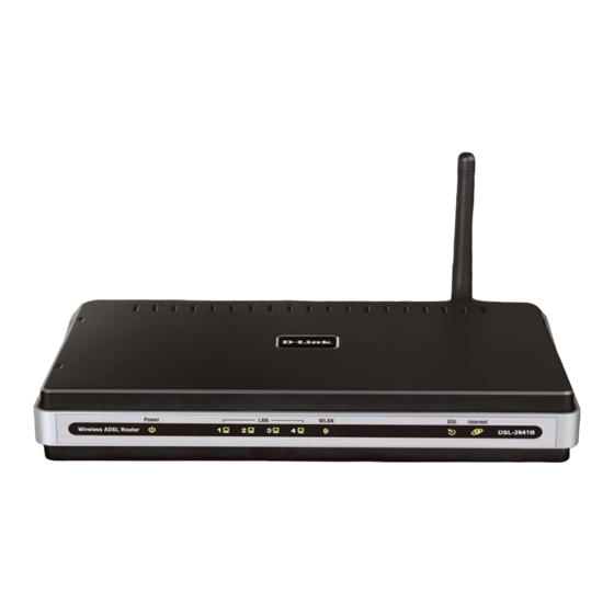 D-Link DSL-2641B User Manual