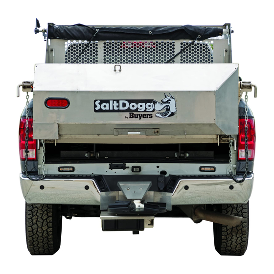Buyers SaltDogg 5535002 Installation & Operation Instructions