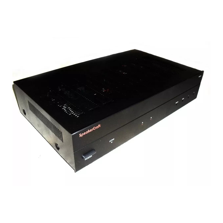 SpeakerCraft Big Bang BB50-S Manuals