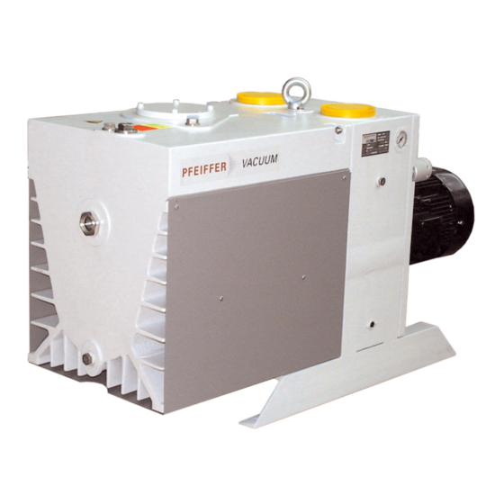 Pfeiffer Vacuum UNO Operating	 Instruction