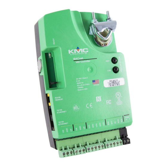 KMC Controls BAC-9001CE Manuals