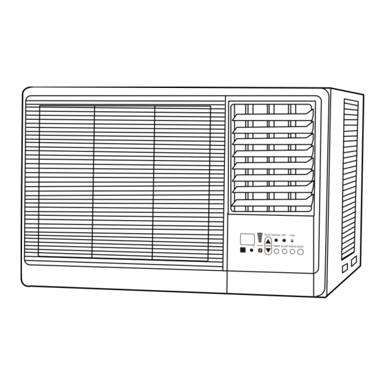FUJIDENZO IWAR-2910 Air Conditioner Manuals
